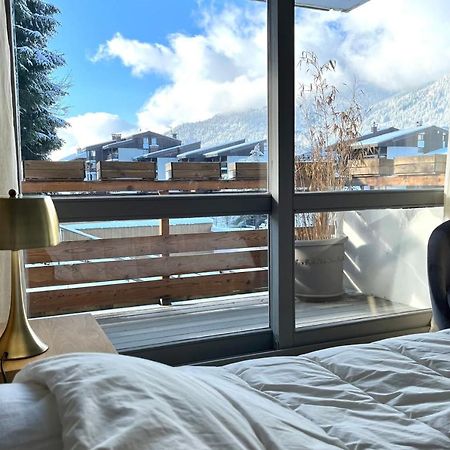 Modern Apt At The Foot Of The Slopes In Megeve Ngoại thất bức ảnh