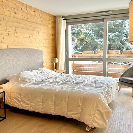 Modern Apt At The Foot Of The Slopes In Megeve Ngoại thất bức ảnh
