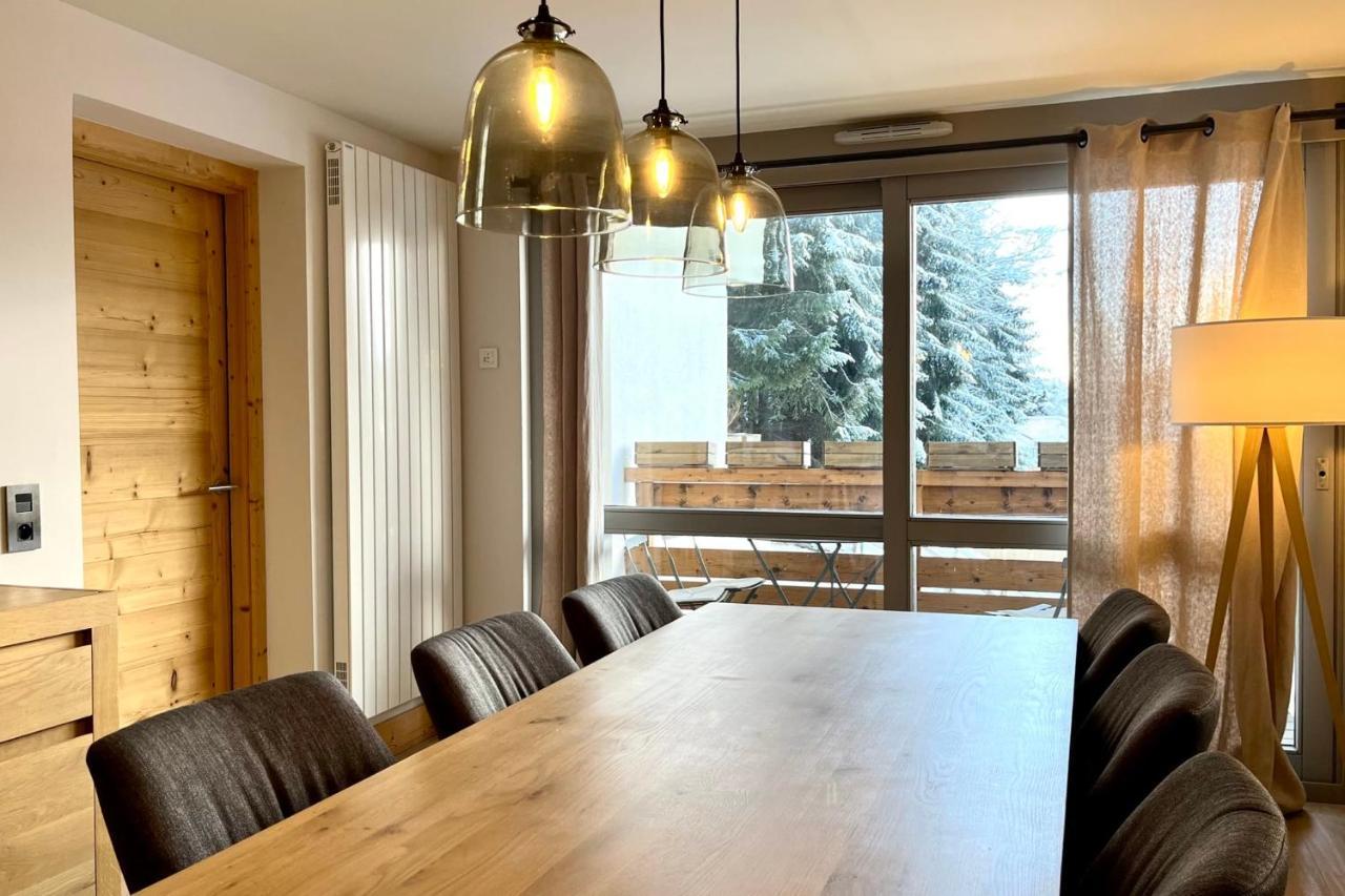 Modern Apt At The Foot Of The Slopes In Megeve Ngoại thất bức ảnh