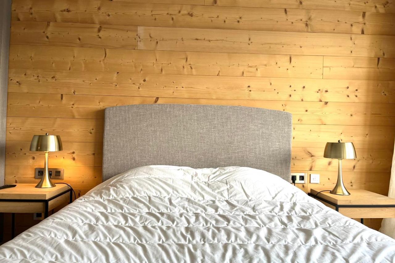 Modern Apt At The Foot Of The Slopes In Megeve Ngoại thất bức ảnh