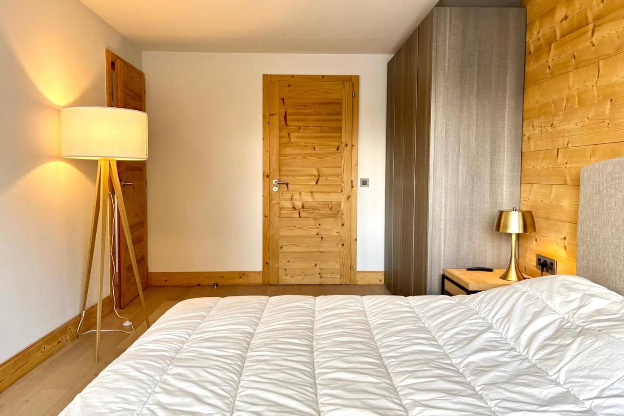Modern Apt At The Foot Of The Slopes In Megeve Ngoại thất bức ảnh