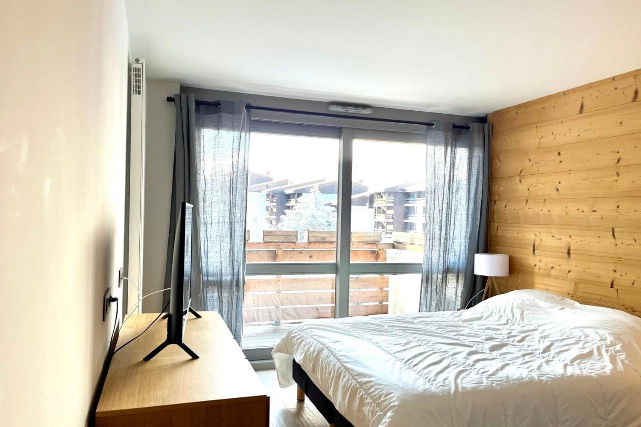 Modern Apt At The Foot Of The Slopes In Megeve Ngoại thất bức ảnh